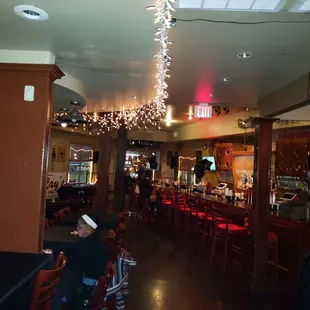 people sitting at the bar