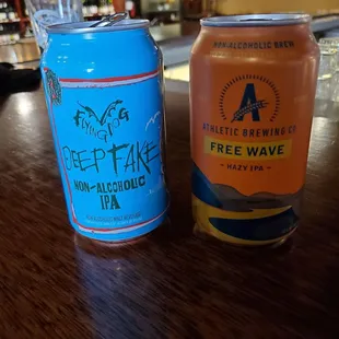 Two of their EIGHTEEN non alcoholic brews