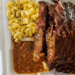 My 6 bone order and sides