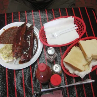 Ribs plate
