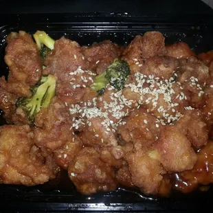 Sesame chicken
