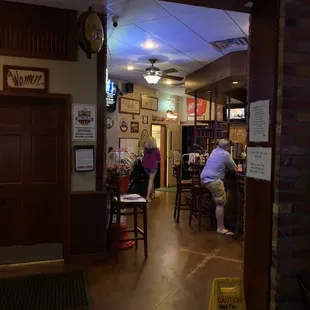Inside
