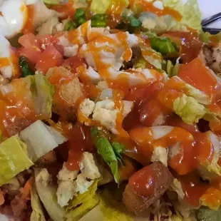 Excellent grilled chicken salad!