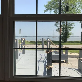 View from our table