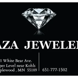 Our Business Card with the Location &amp; Phone #