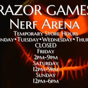 Hours ONLY temporary