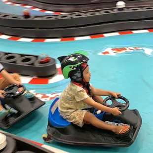 In pole position