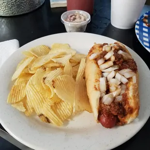 Chili dog