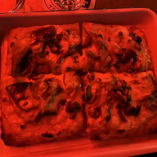 Fungi mushroom pizza