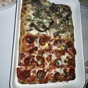 Pepperoni Funghi Pizza