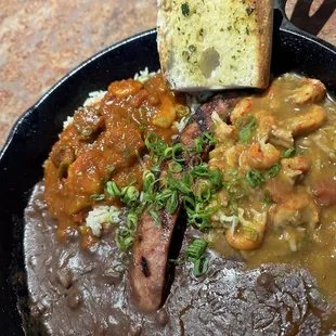 Cajun Combo Skillet
