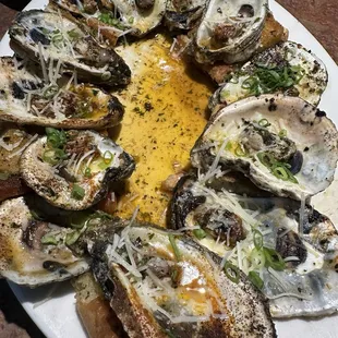 Grilled Oysters*
