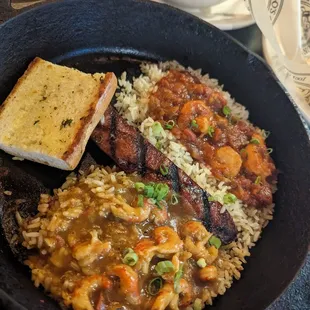 Cajun Combo Skillet