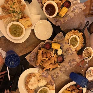 Buttermilk Fried Chicken Tender Basket Fried Fish Stuffed Shrimp Gumbeaux Firemouth Chicky Dipperz