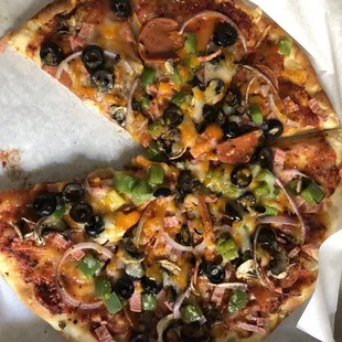 Veggie Combo Pizza!
