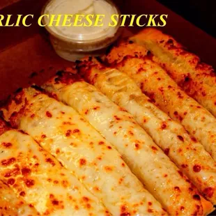 Don't miss fresh cheese stick with garlic