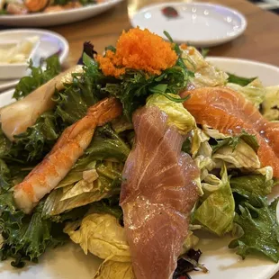 Sashimi Salad