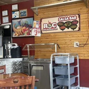Salsa bar