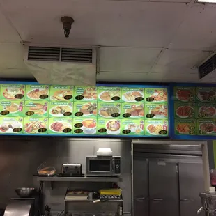 Menu has a huge variety