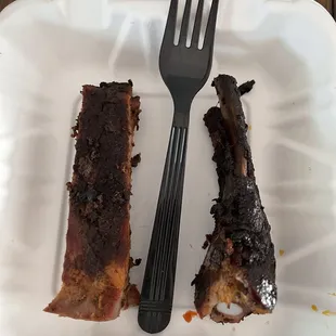 Ribs. You can see size compared to fork.