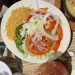 Salad for P6. Pollo Fundido