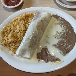 Tex-Mex Burrito. Still feeling it man.