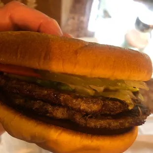 Double meat RDs burger