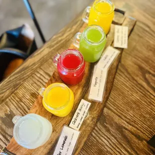 Juice sampler