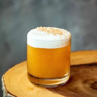 Fluisa Crafted Cocktail featured on our fall menu this season!