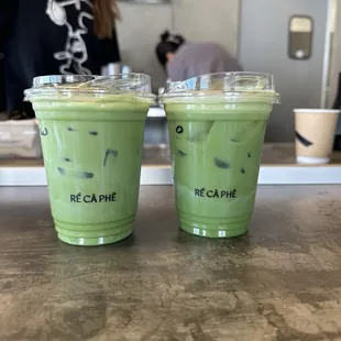 Iced Matcha Latte