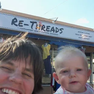Re-threads is family owned and run.