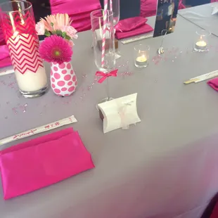 She new I loved Hot Pink!