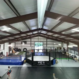 A view of some of 13,000 sq foot facility.