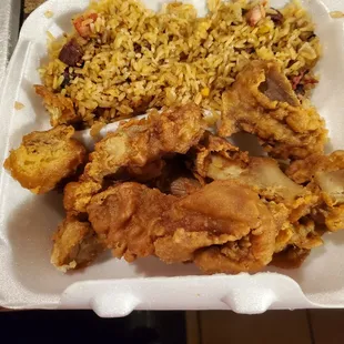 Hard boneless chicken