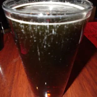 A nice cold Spotted Cow - seasonal dark brew.