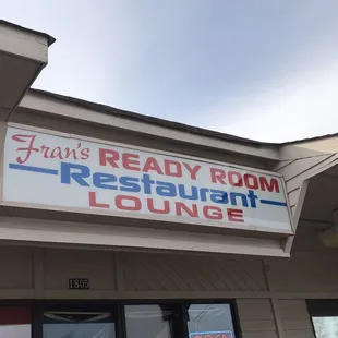 the front of a restaurant