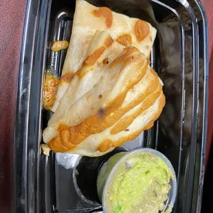 Butternut Enchilada Chicken Quesadilla