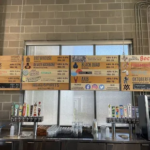 Menu board