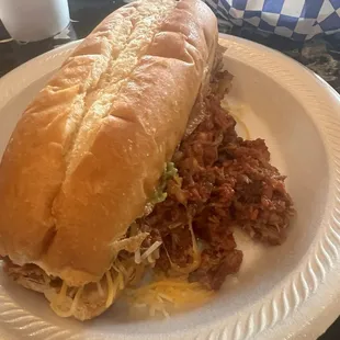 Al Pastor Tortas -  not what is should be, gross!