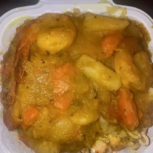 Curry Shrimp Meal