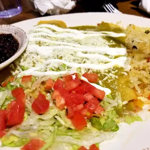 Chicken Enchiladas