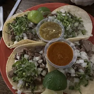 Tacos de Lengua