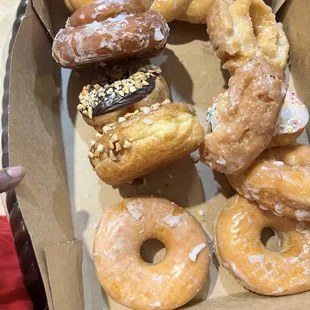 The rest of what the donuts the kids didn't get too!