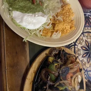 Mushroom Fajitas