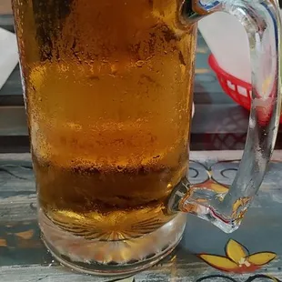 Modelo Especial on draft. $1 draft beer on Saturdays