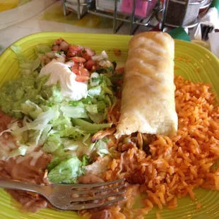 Chicken Chimichanga