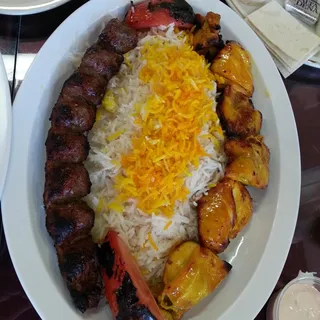 Beef & Chicken Combo Plate