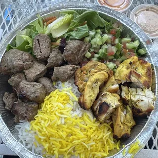 Beef & Chicken Combination Bowl
