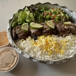 Lamb Kabob Bowl