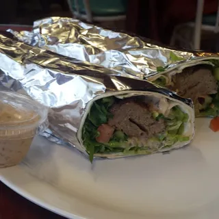 Beef Kabob Wrap